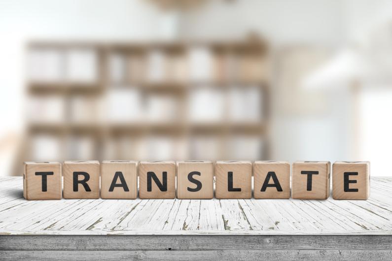 Definition Menschliche und maschinelle Übersetzung